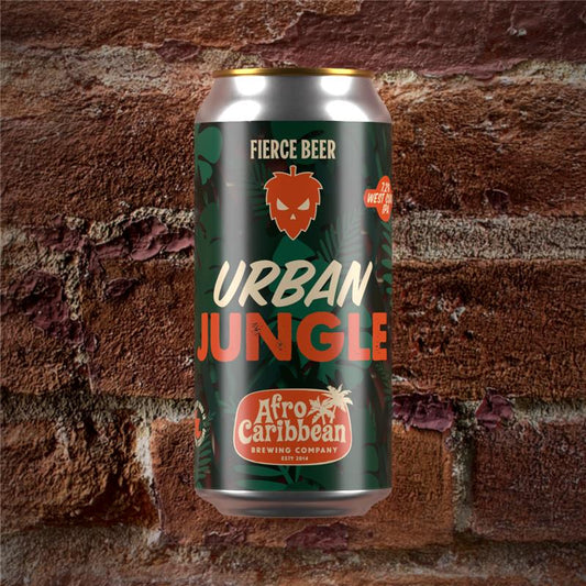 Fierce Urban Jungle (Afro Caribbean Collab) West Coast IPA 440ml-Scottish Beers-Fountainhall Wines