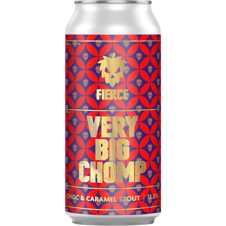 Fierce Very Big Chomp - Chocolate & Caramel Stout 440ml Can-Scottish Beers-5060468513318-Fountainhall Wines