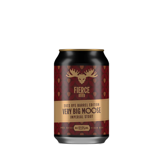 Fierce Very Big Moose 2023 Rye Edition 330ml Can-Scottish Beers-5060468515411-Fountainhall Wines
