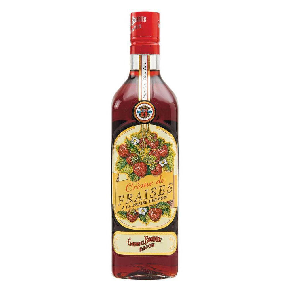 Gabriel Boudier Creme De Fraises A La Fraise Des Bois 50cl - Strawberry Liqueur-Liqueurs-Fountainhall Wines