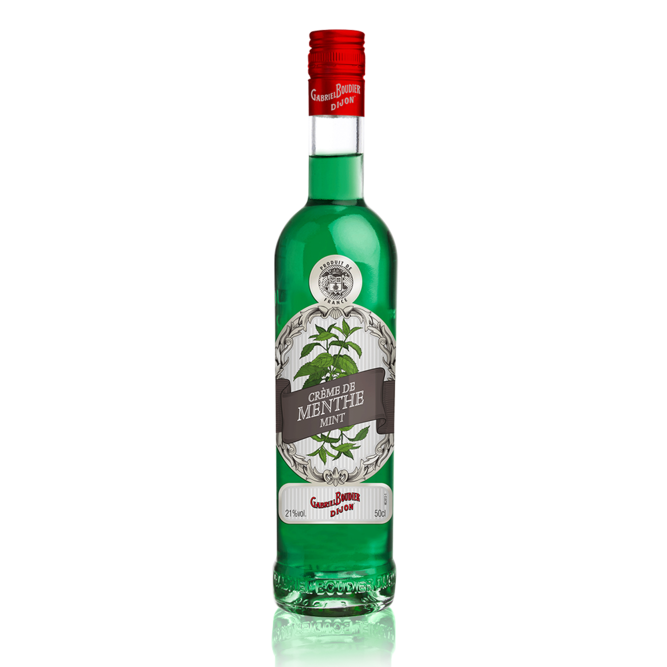 Gabriel Boudier Creme De Menthe Mint 50cl - Green Mint Liqueur-Liqueurs-Fountainhall Wines