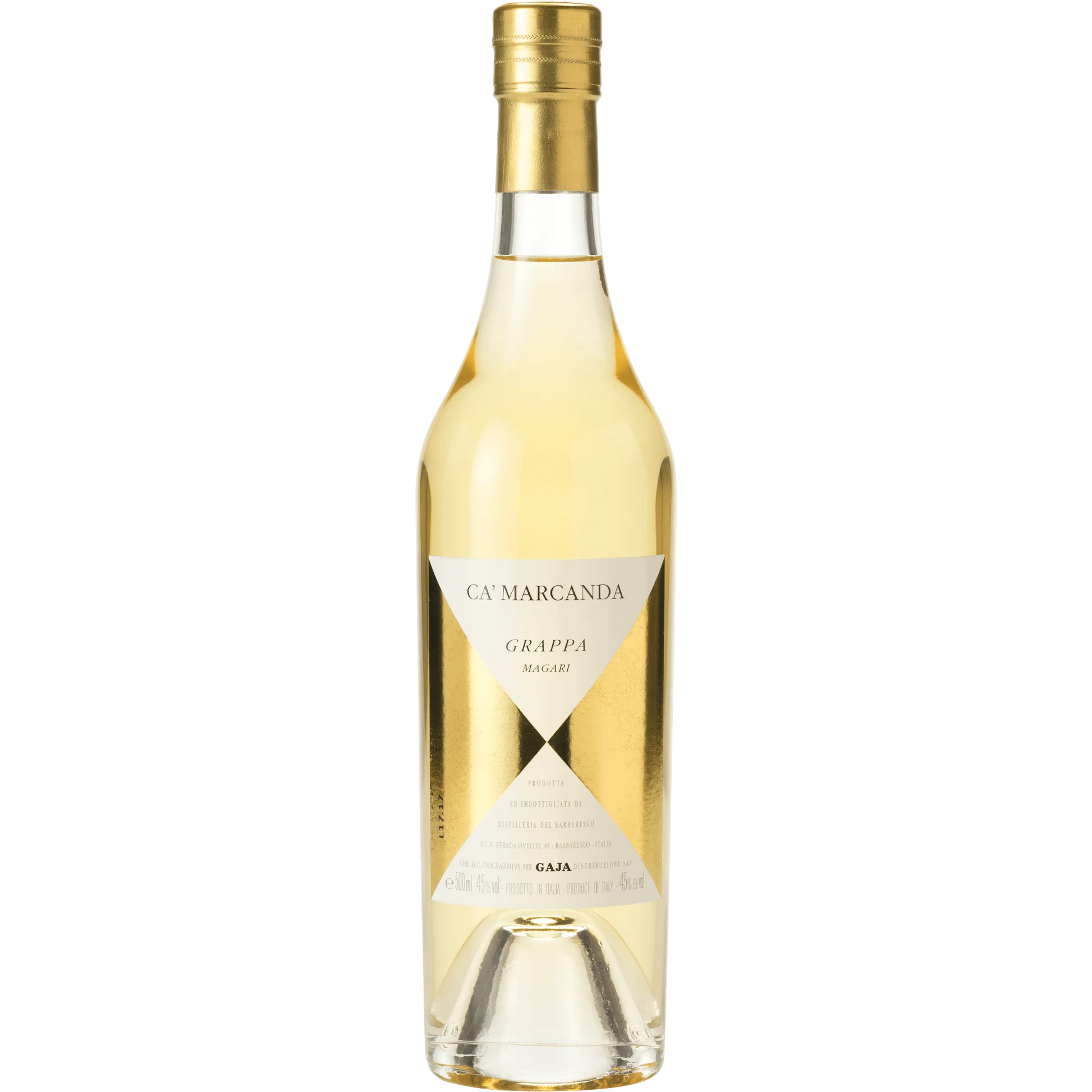 Gaja Ca’Marcanda Grappa Magari NV 50cl-Liqueurs-Fountainhall Wines