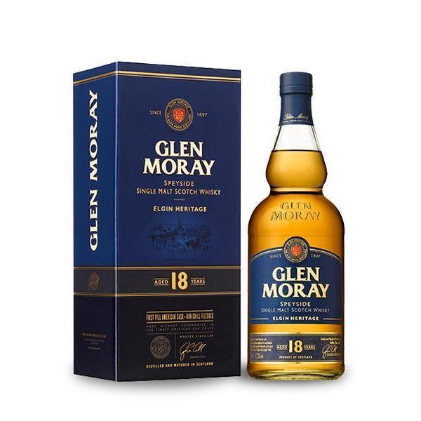 Glen Moray Heritage 18 Year Old - First Fill American Cask - Single Malt Scotch Whisky-Single Malt Scotch Whisky-5060116321661-Fountainhall Wines