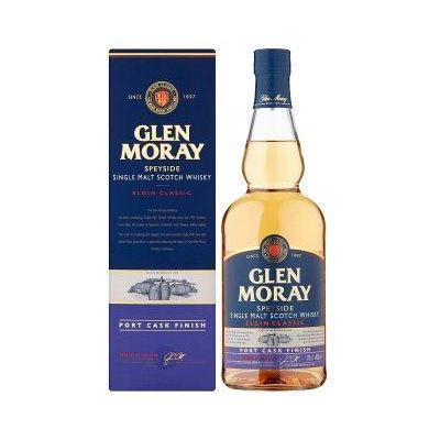 Glen Moray The Elgin Classic Port Cask Finish - Single Malt Scotch Whisky-Single Malt Scotch Whisky-5060116321005-Fountainhall Wines