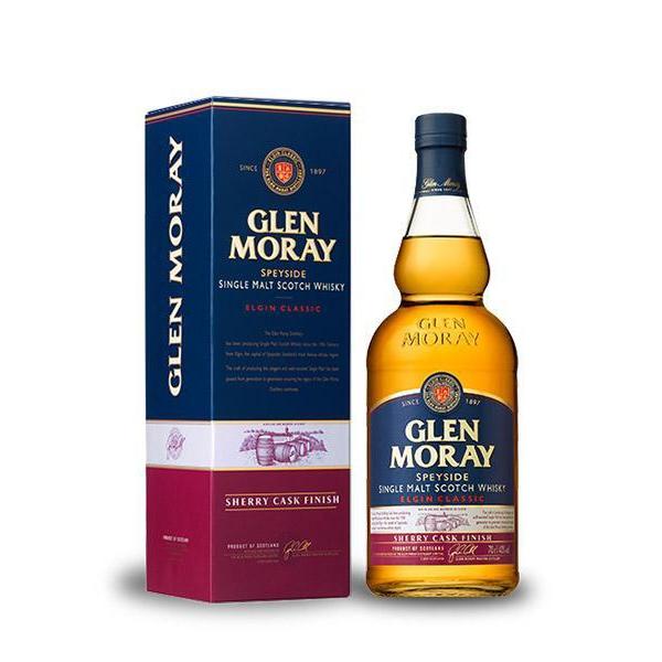 Glen Moray The Elgin Classic Sherry Cask Finish - Single Malt Scotch Whisky-Single Malt Scotch Whisky-5060116321548-Fountainhall Wines