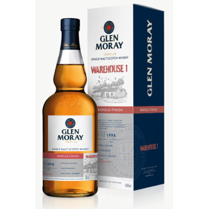 Glen Moray Warehouse 1 Barolo Finish 1998 52.9% (UK Exclusive) - Single Malt Scotch Whisky-Single Malt Scotch Whisky-5060116324259-Fountainhall Wines