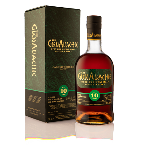 GlenAllachie 10 Year Old Cask Strength - Batch 7 - Single Malt Scotch Whisky-Single Malt Scotch Whisky-5060568324319-Fountainhall Wines