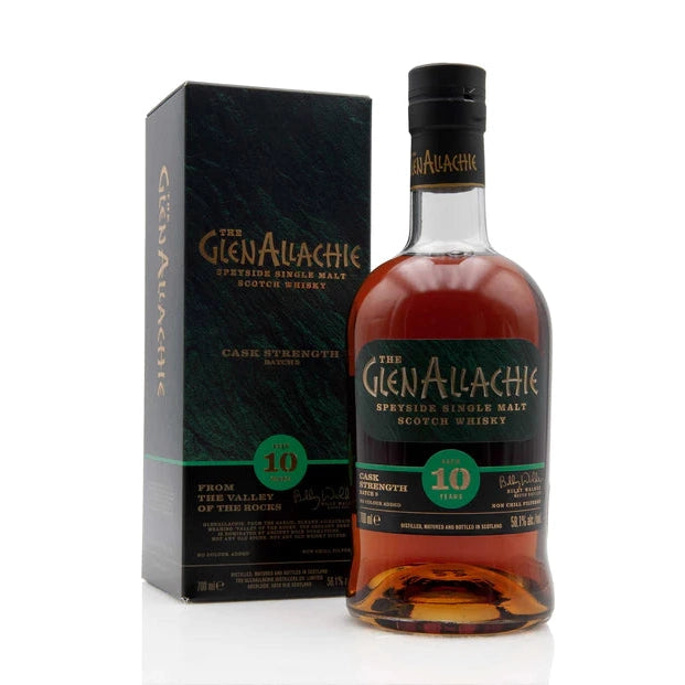 GlenAllachie 10 Year Old Cask Strength - Batch 9 - Single Malt Scotch Whisky-Single Malt Scotch Whisky-5060568326184-Fountainhall Wines