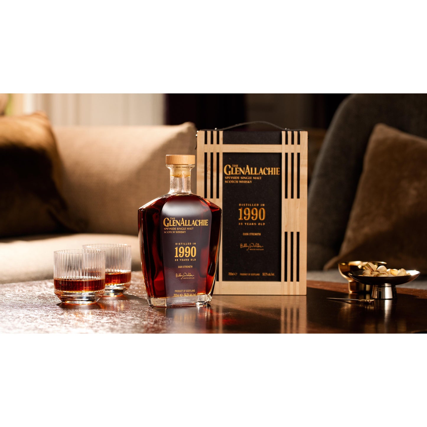 GlenAllachie 1990 35 Year Old Cask Strength - Single Malt Scotch Whisky-Single Malt Scotch Whisky-Fountainhall Wines