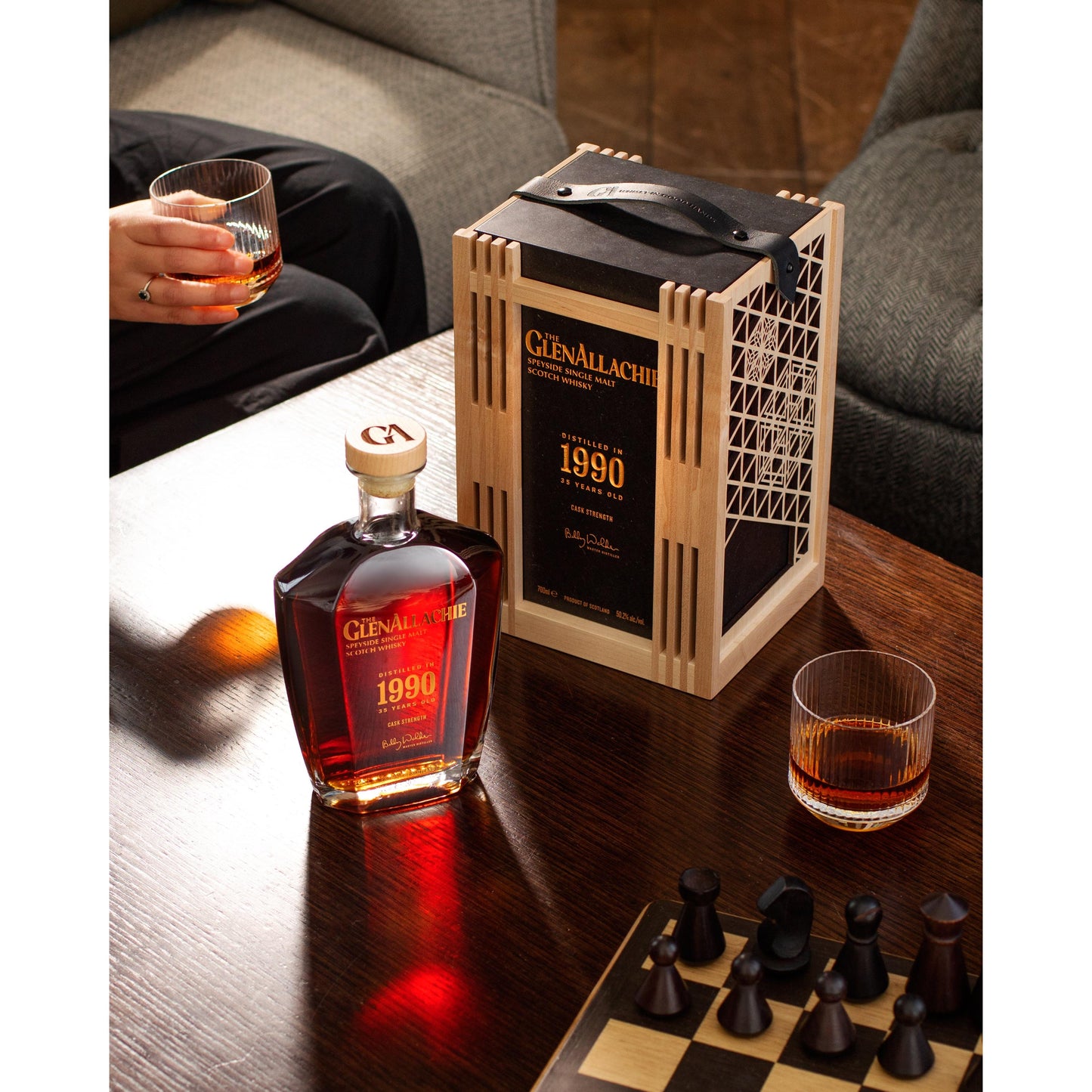GlenAllachie 1990 35 Year Old Cask Strength - Single Malt Scotch Whisky-Single Malt Scotch Whisky-Fountainhall Wines