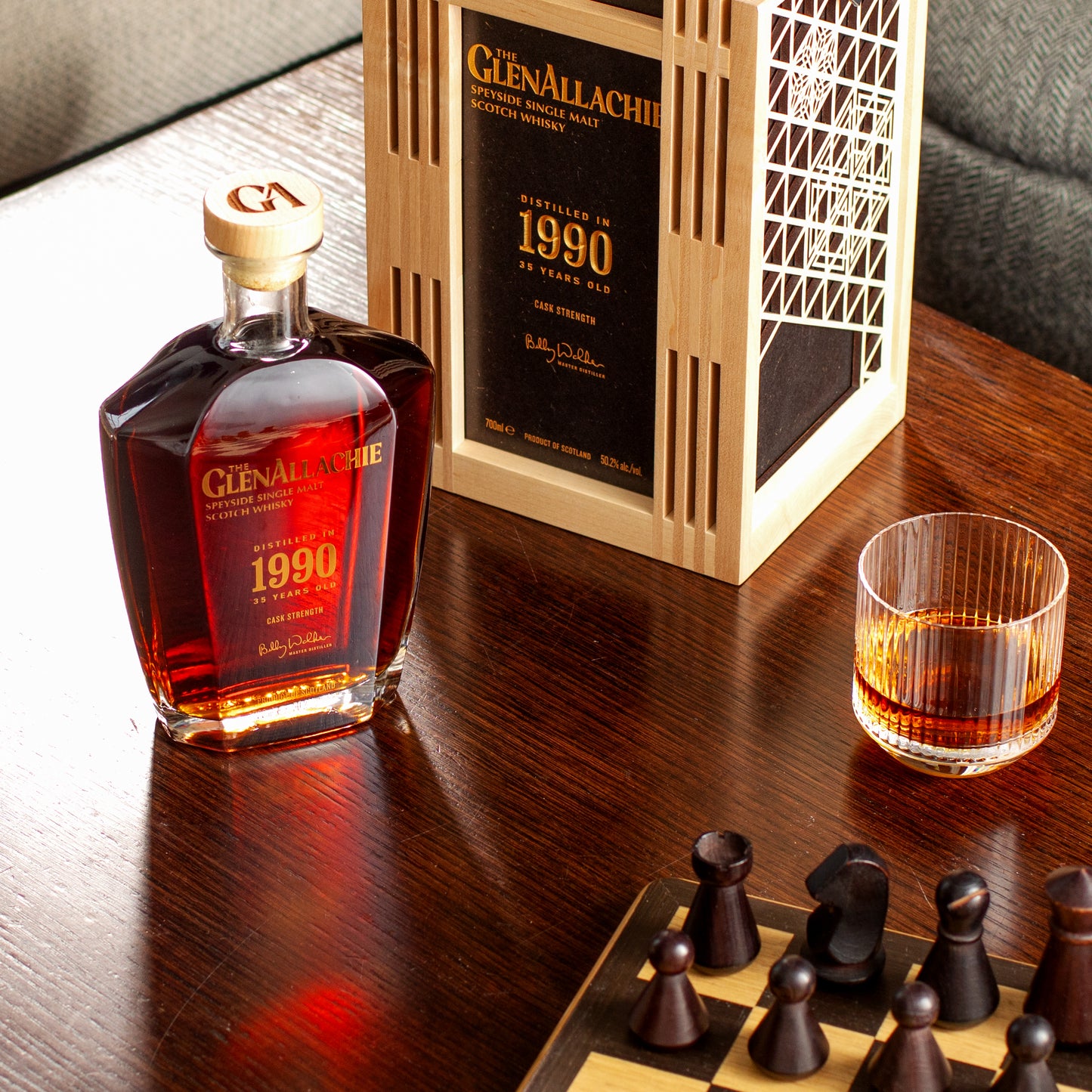 GlenAllachie 1990 35 Year Old Cask Strength - Single Malt Scotch Whisky-Single Malt Scotch Whisky-Fountainhall Wines