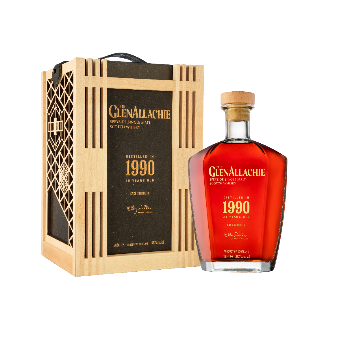 GlenAllachie 1990 35 Year Old Cask Strength - Single Malt Scotch Whisky-Single Malt Scotch Whisky-Fountainhall Wines