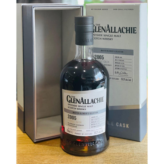 GlenAllachie 2005 Single Cask No. 1409 - 19 Year Old Oloroso Sherry Hogshead - Single Malt Scotch Whisky-Single Malt Scotch Whisky-Fountainhall Wines
