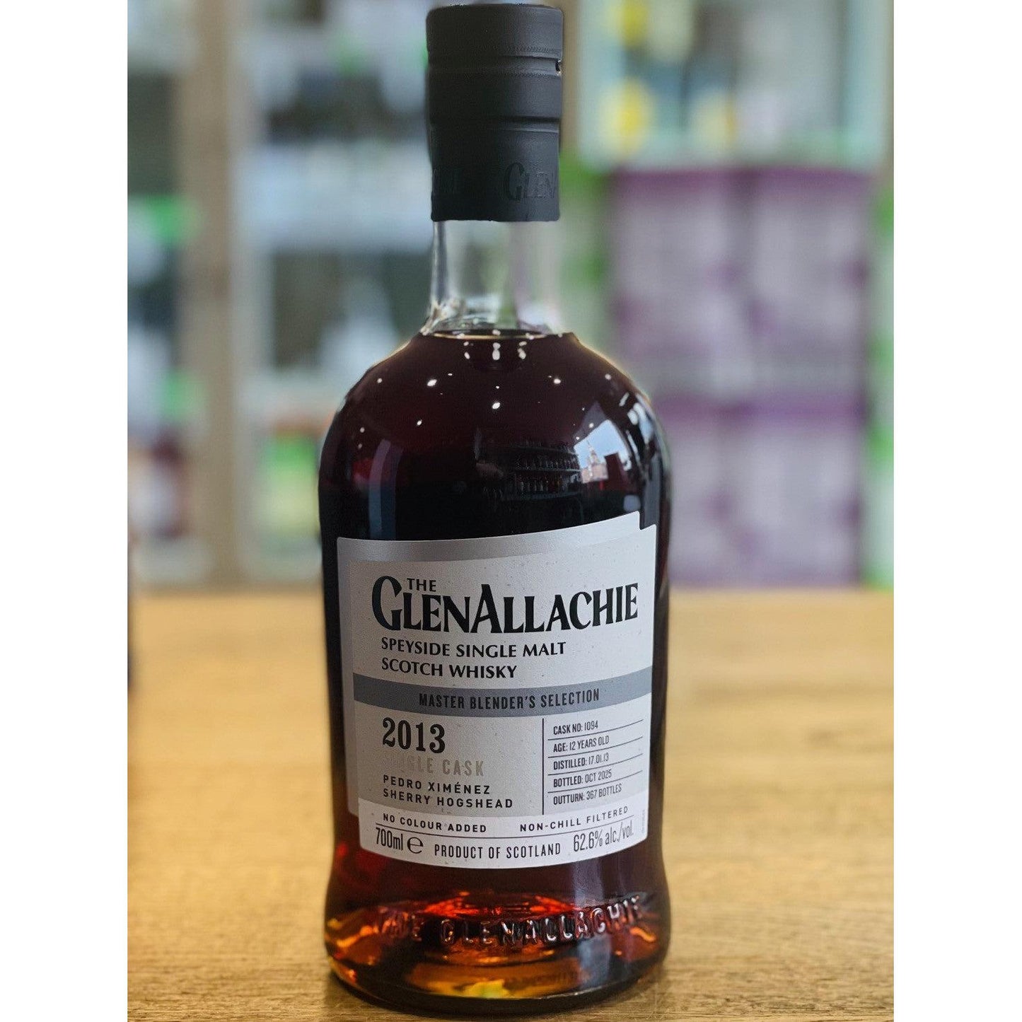 GlenAllachie 2013 Single Cask No. 1094 - 12 Year Old Pedro Ximenez Sherry Hogshead - Single Malt Scotch Whisky-Single Malt Scotch Whisky-Fountainhall Wines