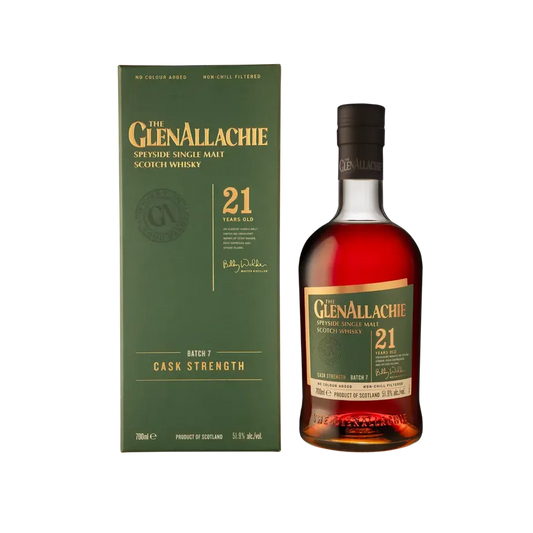 GlenAllachie 21 Year Old Batch 7 - Single Malt Scotch Whisky-Single Malt Scotch Whisky-Fountainhall Wines