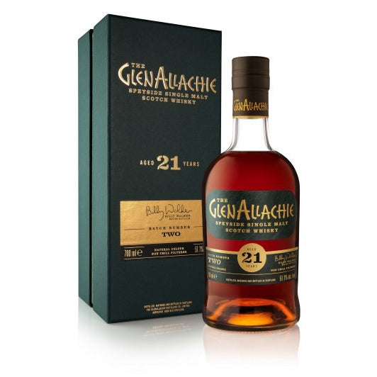 GlenAllachie 21 Year Old Cask Strength Batch 2 - Single Malt Scotch Whisky-Single Malt Scotch Whisky-5060568324128-Fountainhall Wines