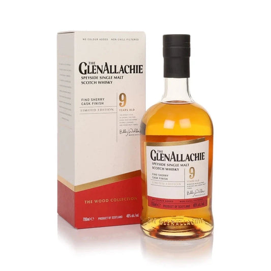 GlenAllachie The Wood Collection: 9 Year Old Fino Sherry Cask Finish (Limited Edition) - Single Malt Scotch Whisky-Single Malt Scotch Whisky-Fountainhall Wines