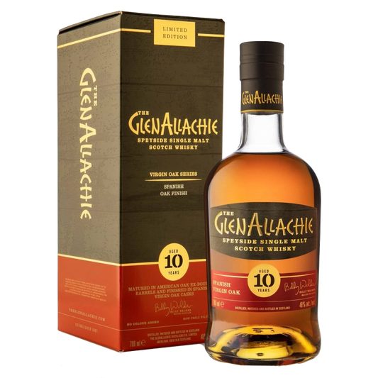 GlenAllachie Virgin Oak Series: 10 Year Old Spanish Oak - Single Malt Scotch Whisky-Single Malt Scotch Whisky-Fountainhall Wines