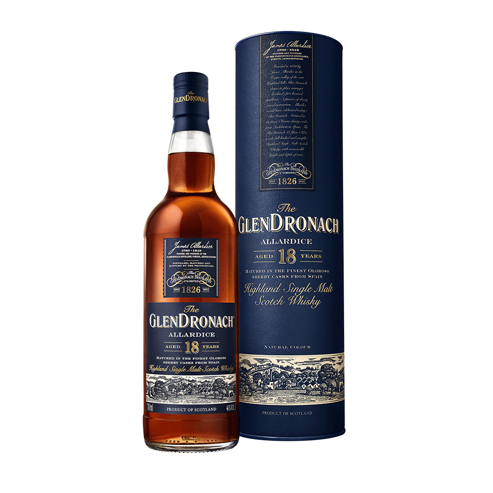 GlenDronach Allardice 18 Year Old - Single Malt Scotch Whisky-Single Malt Scotch Whisky-5060088791691-Fountainhall Wines