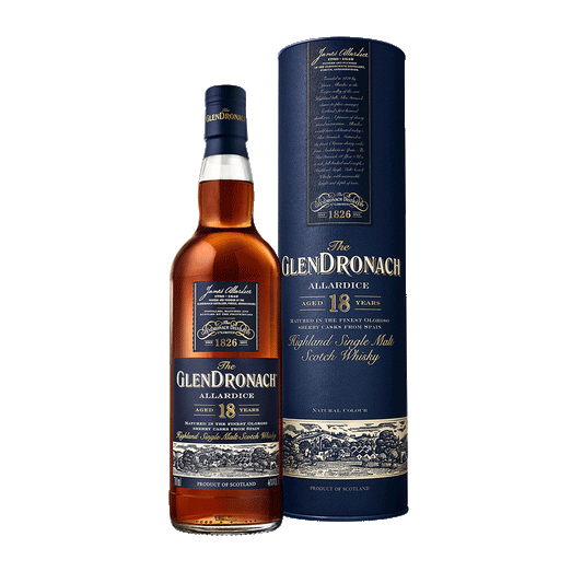 GlenDronach Allardice 18 Year Old - Single Malt Scotch Whisky-Single Malt Scotch Whisky-5060088791691-Fountainhall Wines