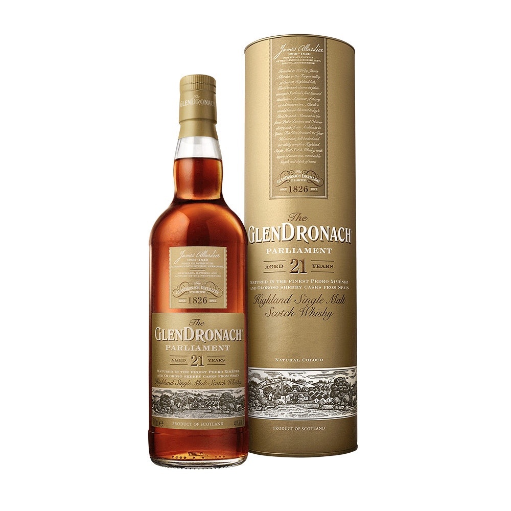 GlenDronach Parliament 21 Year Old - Single Malt Scotch Whisky-Single Malt Scotch Whisky-5060088793473-Fountainhall Wines