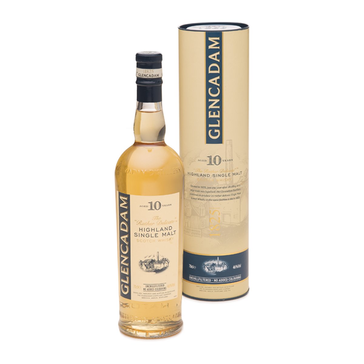 Glencadam 10 Year Old - Single Malt Scotch Whisky-Single Malt Scotch Whisky-5021349761327-Fountainhall Wines