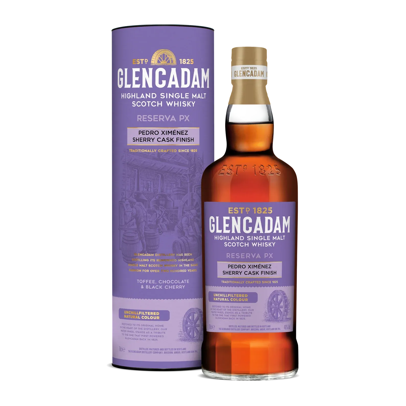 Glencadam Reserva PX - Pedro Ximénez Sherry Cask Finish - Single Malt Scotch Whisky-Single Malt Scotch Whisky-Fountainhall Wines