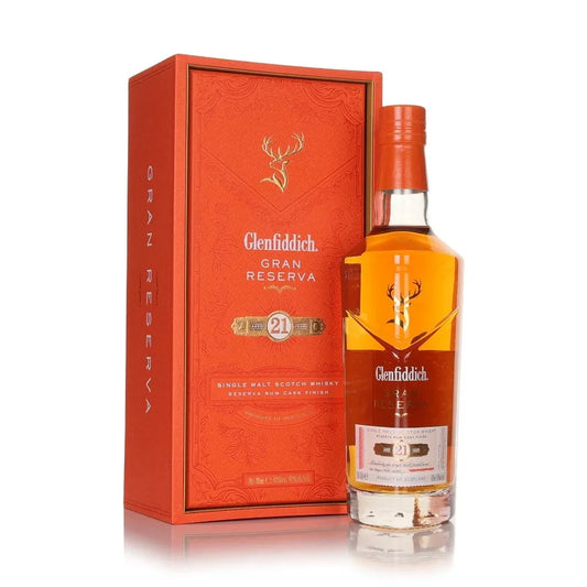 Glenfiddich 21 Year Old - Reserva Rum Cask Finish - Single Malt Scotch Whisky-Single Malt Scotch Whisky-Fountainhall Wines