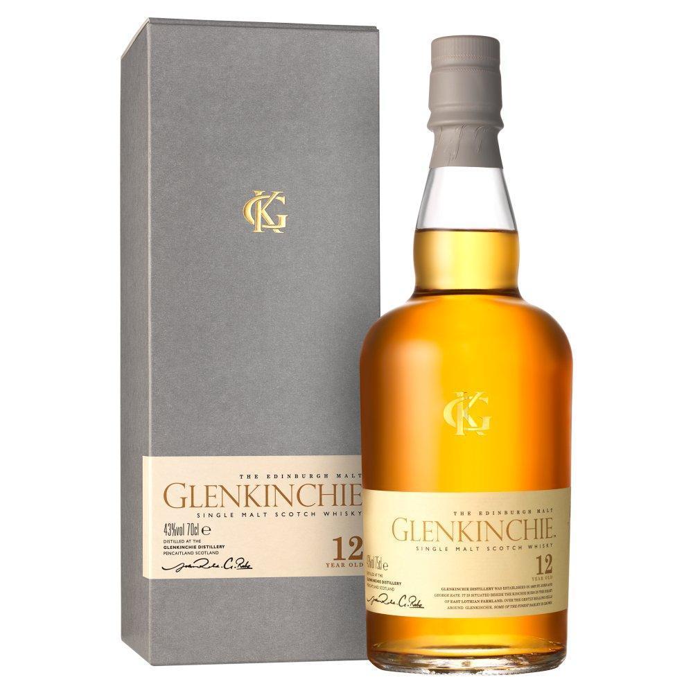 Glenkinchie 12 Year Old - Single Malt Scotch Whisky-Single Malt Scotch Whisky-5000281021935-Fountainhall Wines