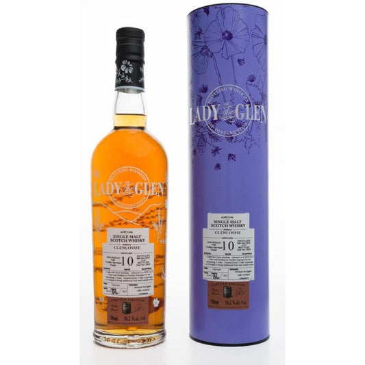 Glenlossie 10 Year Old Hogshead with Profiler Barrique Finish #8647 - Lady Of The Glen (Hannah Whisky Merchants) - Single Malt Scotch Whisky-Single Malt Scotch Whisky-Fountainhall Wines