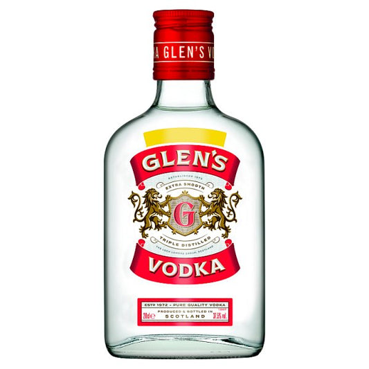 Glen's Vodka 20cl (Price Marked £5.59)-Vodka-5016840102205-Fountainhall Wines