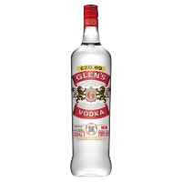 Glen's Vodka Litre (Price Marked £20.99)-Vodka-Fountainhall Wines