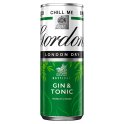 Gordon's Gin & Tonic (Price Marked £2.19) 250ml-RTD's (Ready To Drink)-5000289936194-Fountainhall Wines