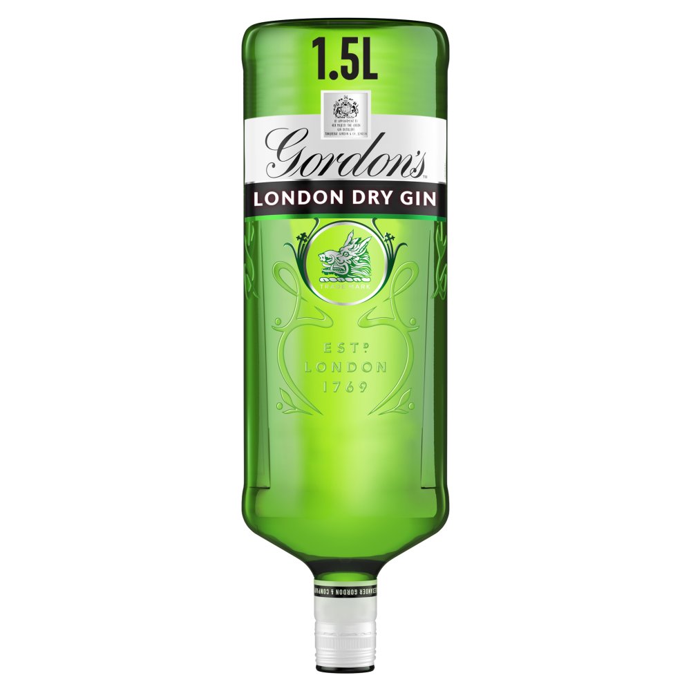 Gordon's London Dry Gin 1.5 Litre-London Dry Gin-Fountainhall Wines