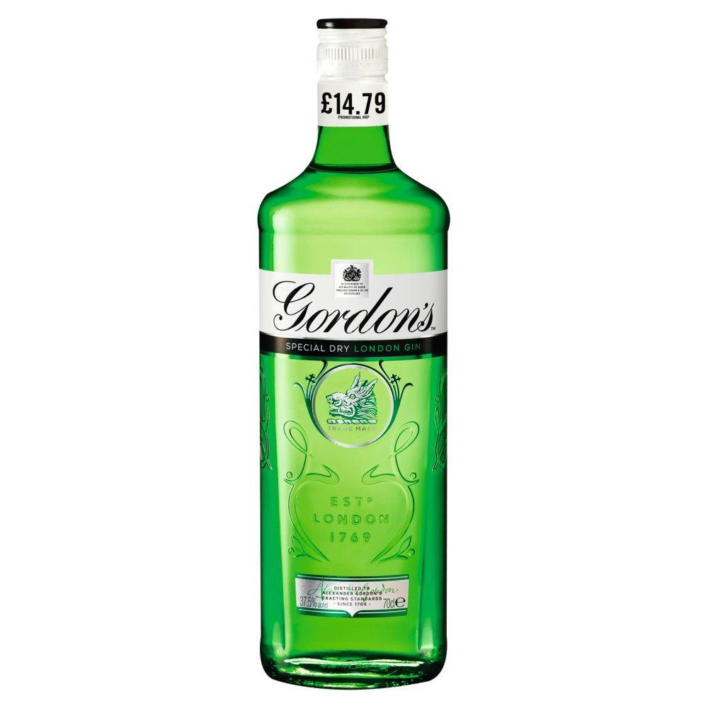 Gordon's London Dry Gin 70cl (Price Marked £14.79)-London Dry Gin-5000289931519-Fountainhall Wines