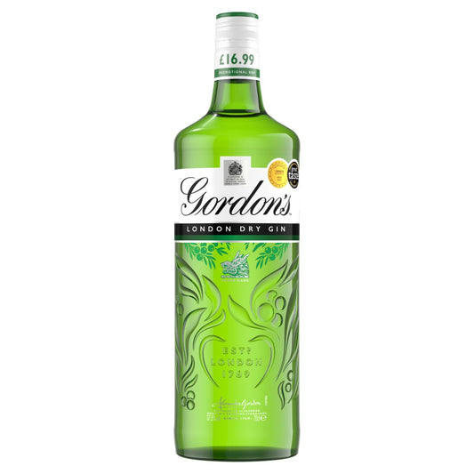 Gordon's London Dry Gin 70cl (Price Marked £16.99)-London Dry Gin-5000289937238-Fountainhall Wines