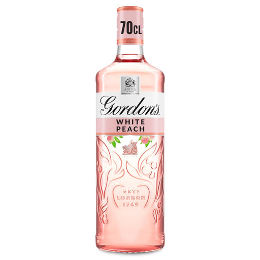 Gordon's White Peach Gin 70cl-London Dry Gin-Fountainhall Wines