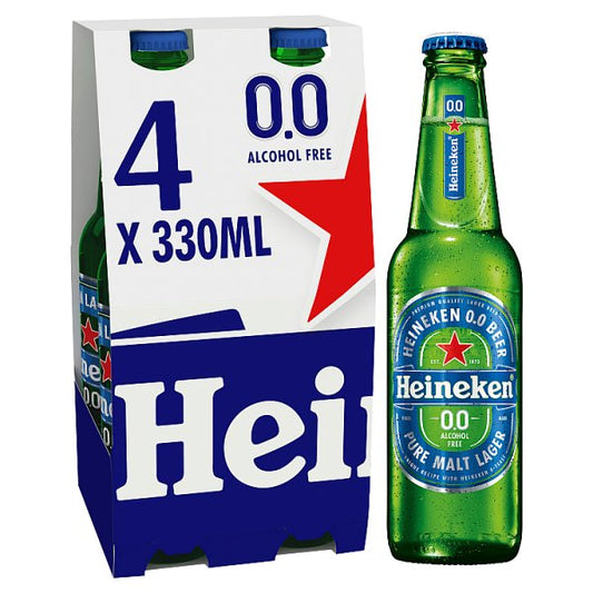 Heineken Alcohol Free 4x330ml-World Beer-Fountainhall Wines