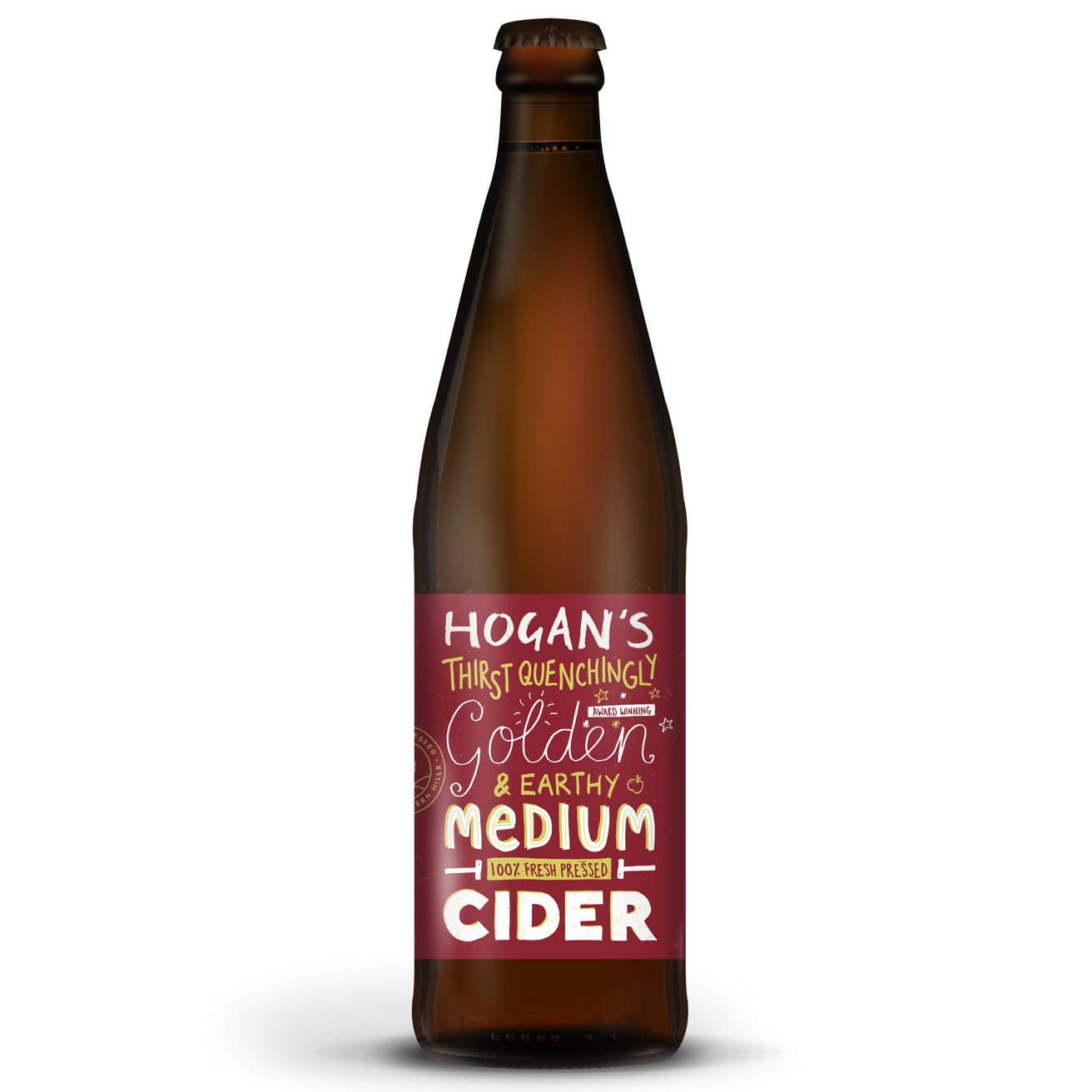 Hogan's Medium Cider 500ml-Cider-Fountainhall Wines