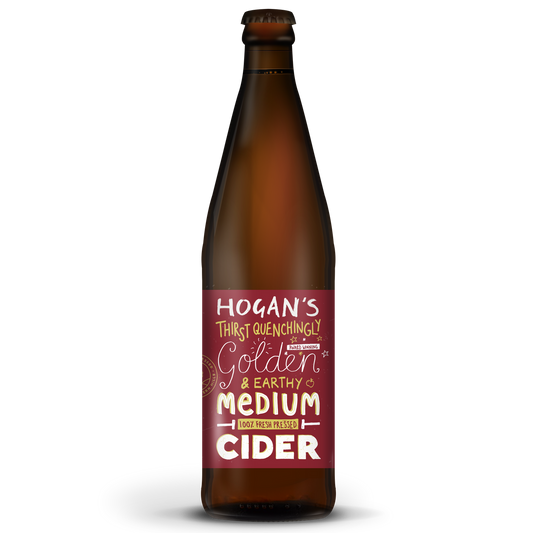 Hogan's Medium Cider 500ml-Cider-Fountainhall Wines