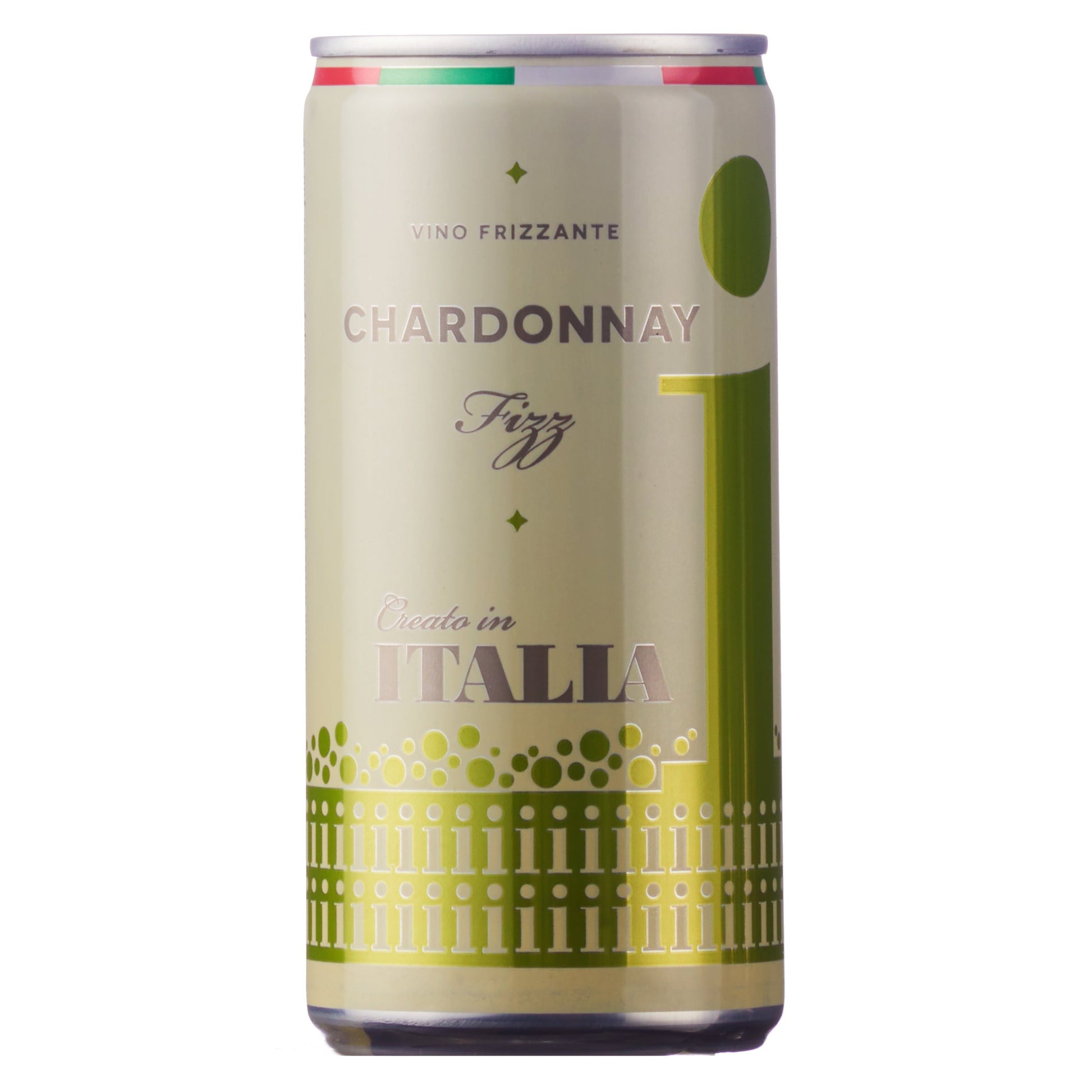 Italia Sparkling Chardonnay Vino Frizzante 20cl Can-Single Serve Wine-8010471007622-Fountainhall Wines