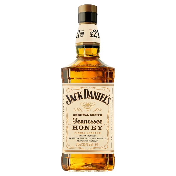 Jack Daniels Honey 70cl (Price Marked £21.99)-Liqueurs-5099873009116-Fountainhall Wines