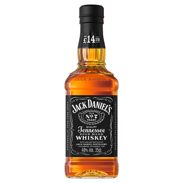 Jack Daniels Old No.7 Tennessee Whiskey 35cl (Price Marked £14.29)-American Whiskey-Fountainhall Wines