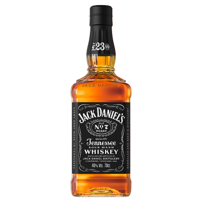 Jack Daniels Old No.7 Tennessee Whiskey 70cl (Price Marked £23.99)-American Whiskey-Fountainhall Wines