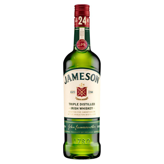 Jameson Irish Whiskey 70cl (Price Marked £24.49)-Irish Whiskey-Fountainhall Wines
