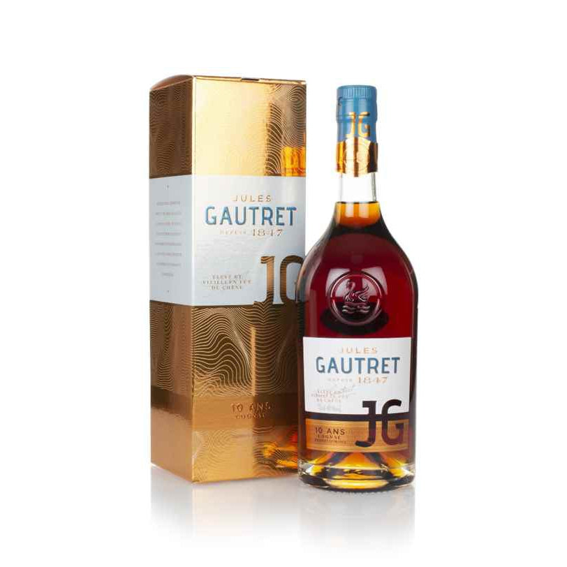 Jules Gautret 10 Year Old Cognac-Brandy / Cognac / Armagnac-3044421600217-Fountainhall Wines