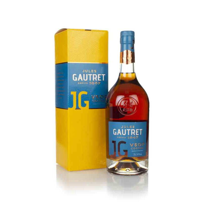 Jules Gautret VSOP (Very Superior Old Pale) Cognac-Brandy / Cognac / Armagnac-3044421400497-Fountainhall Wines