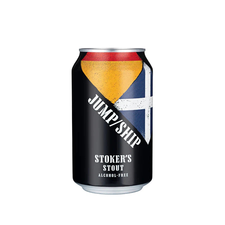 Jump Ship Stoker's Stout - Alcohol Free 330ml Can-Scottish Beers-Fountainhall Wines