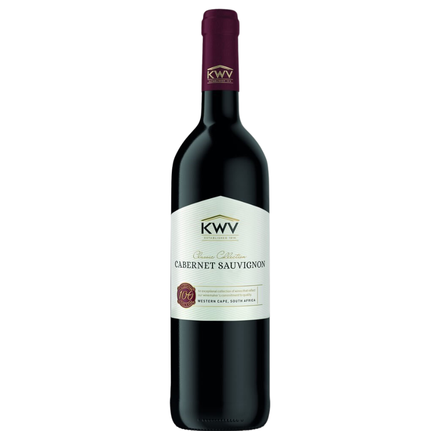 KWV Classic Collection Cabernet Sauvignon 2024-Red Wine-Fountainhall Wines