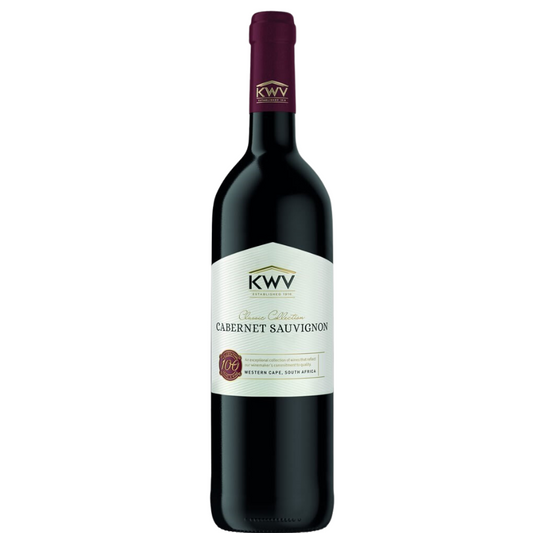 KWV Classic Collection Cabernet Sauvignon 2024-Red Wine-Fountainhall Wines